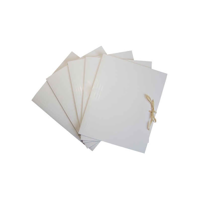 Teczka bezkwasowa 240g. 320x230x35mm (50szt.) ISO 9706 KIEL-TECH 4-95001