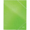 Teczka kartonowa z gumką jas.zielona WOW 39820054 LEITZ