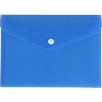 Teczka kopertowa A4 SATYNA niebieska BIURFOL TKS-01-03