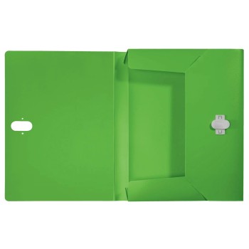 Teczka poszerzana Recycle A4 PP zielona 46230055 LEITZ