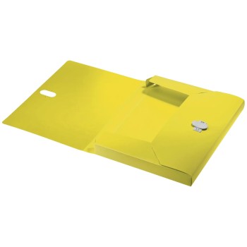 Teczka poszerzana Recycle A4 PP żółta 46230015 LEITZ