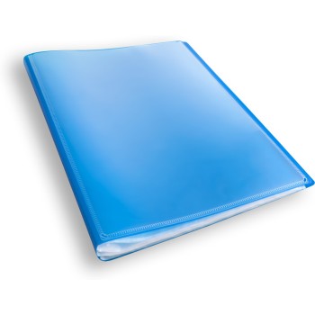 Teczka ofertowa A4 PP 40 koszulek NIEBIESKA BT630-N40 TETIS