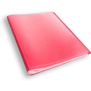 Teczka ofertowa A4 PP 60 koszulek CZERWONA BT630-C60 TETIS