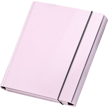 Teczka skrzydłowa z gumką PasteLove pastelowy różowy P/310/36 VAUPE
