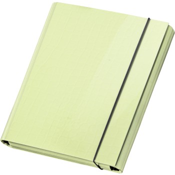 Teczka skrzydłowa z gumką PasteLove pastelowy limonka P/310/31 VAUPE