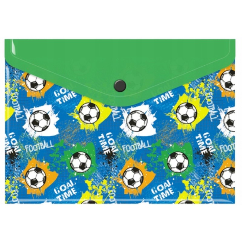 Teczka kopertowa A5 PP z nadrukiem FOOTBALL TKN-A5-34 BIURFOL