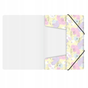 Teczka z gumką A4 PP z nadrukiem WOMEN TGN-A4-42 BIURFOL