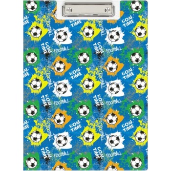 Teczka z klipem A4 z nadrukiem FOOTBALL KHN-04-34 BIURFOL