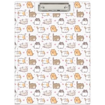 Teczka z klipem A4 z nadrukiem KITTENS KHN-04-35 BIURFOL