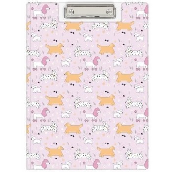 Teczka z klipem A4 z nadrukiem PUPPIES KHN-04-36 BIURFOL