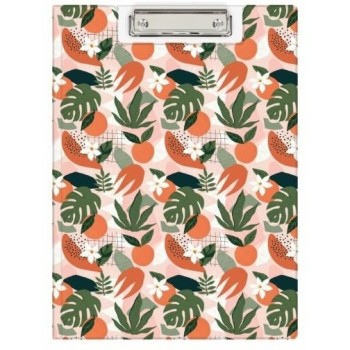 Teczka z klipem A4 z nadrukiem TROPICAL KHN-04-43 BIURFOL