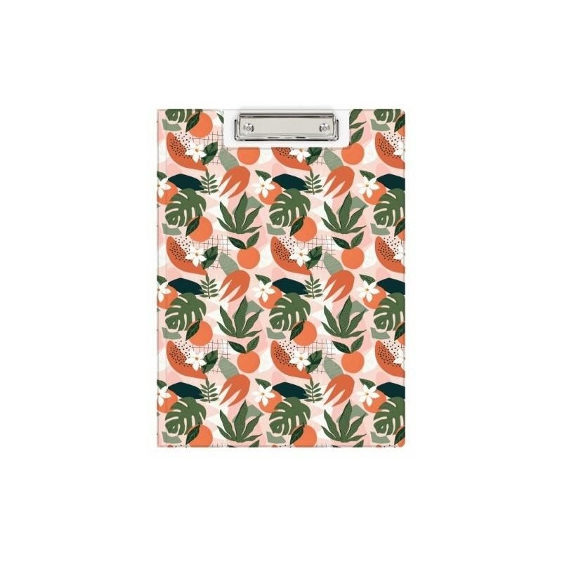 Teczka z klipem A4 z nadrukiem TROPICAL KHN-04-43 BIURFOL