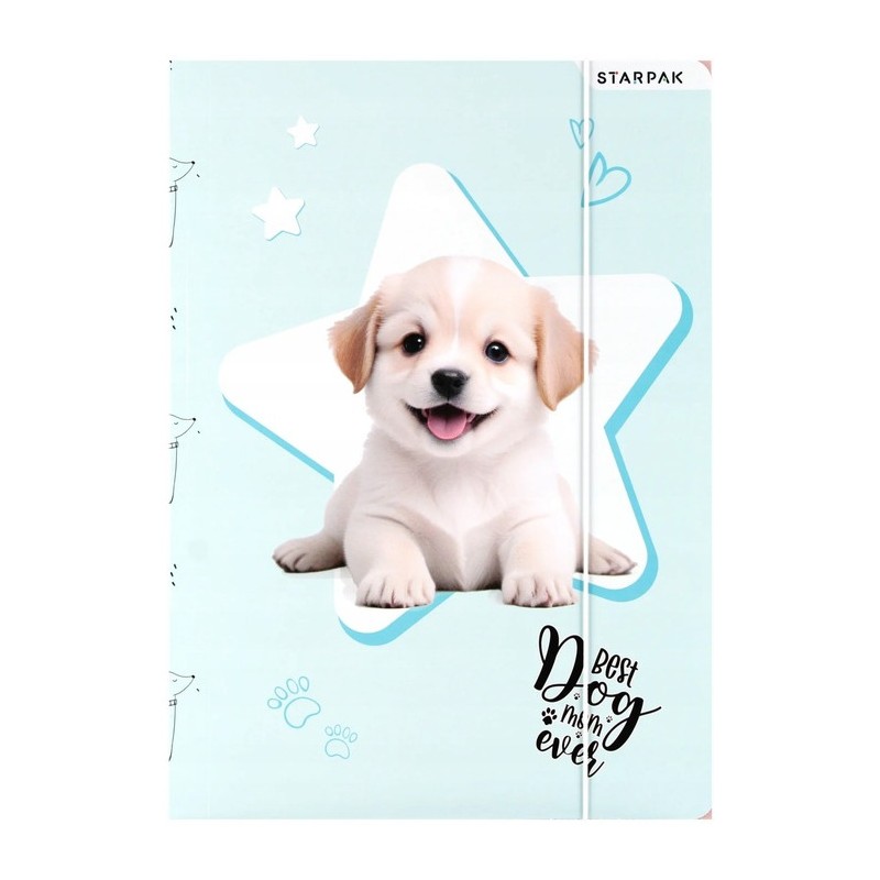 Teczka z gumką A4 DOGGY 559706 STARPAK