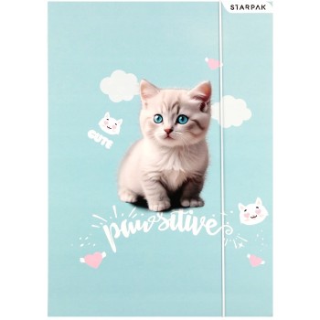Teczka z gumką A4 KITTY 553545 STARPAK