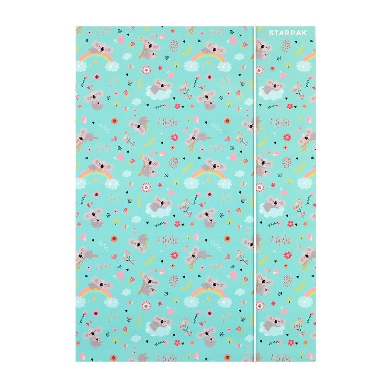 Teczka z gumką A4 KOALA 2 559702 STARPAK