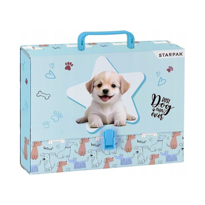 Teczka z rączką A4/50mm CUTIES DOGGY 559322 STARPAK