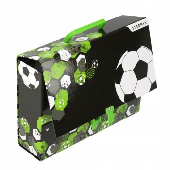 Teczka z rączką A4/95mm FOOTBALL 553551 STARPAK