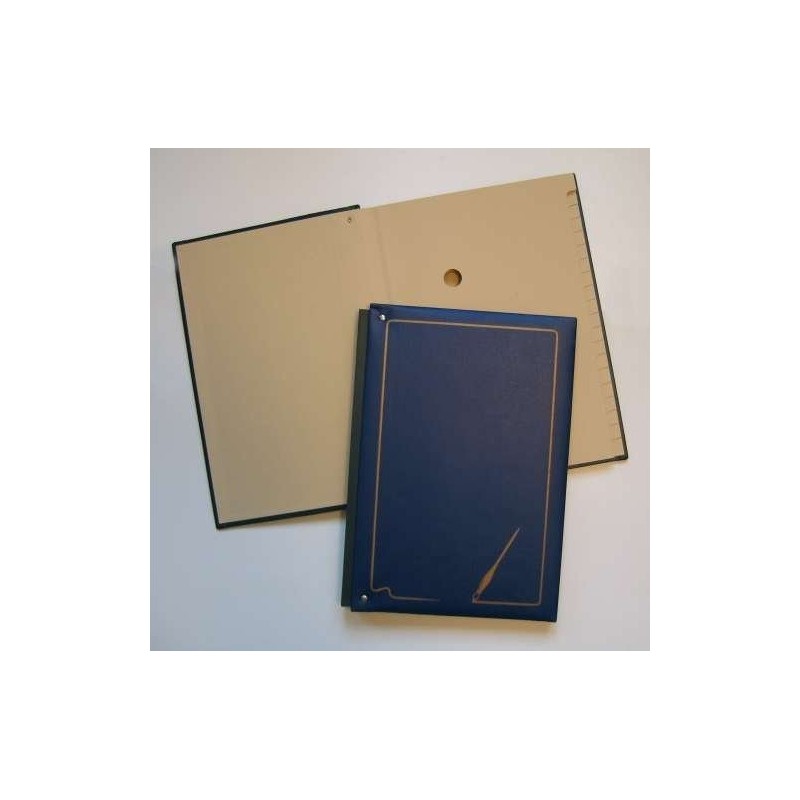 Teczka do podpisu 20k granatowa harmonijkowa 920-009 WARTA