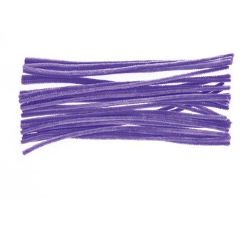Druciki kreatywne dr20 fioletowe 30cm (40) BREWIS