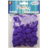 Pompony POM-405 fioletowe 2cm op.60szt. ALIGA