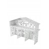 Kolorowanka składana 3D XXL Domek tylko dla chłopaków PD-000203 MONUMI