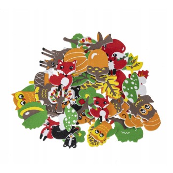 Naklejki z pianki LAS 48 szt. PVC55 BREWIS