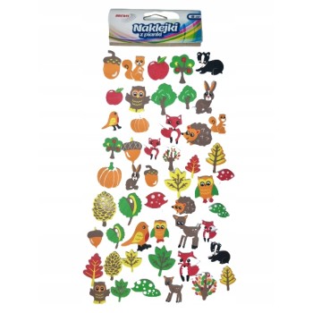 Naklejki z pianki LAS 48 szt. PVC55 BREWIS