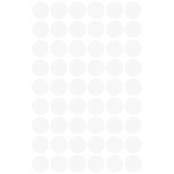 Etykiety kółka Q12mm 3145 białe 270szt AVERY ZWECKFORM