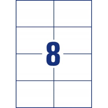 Etykiety ECONOMY A4 białe 105x74mm ELA023 AVERY ZWECKFORM