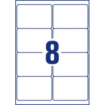 Etykiety ECONOMY A4 99.1x67.7mm białe ELA043(100ark) AVERY ZWECKFORM