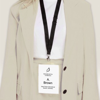 Kieszenie na identyfikator A6 ze smyczą 148x105mm (10 sztuk + 12 wkładów) 4834 AVERY