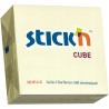 Bloczek 76x76mm 400k żółty pastel 21072 STICK`N