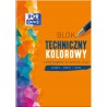 Blok techniczny szkolny A3 kolorowy 10 kartek 225g 400093234 OXFORD