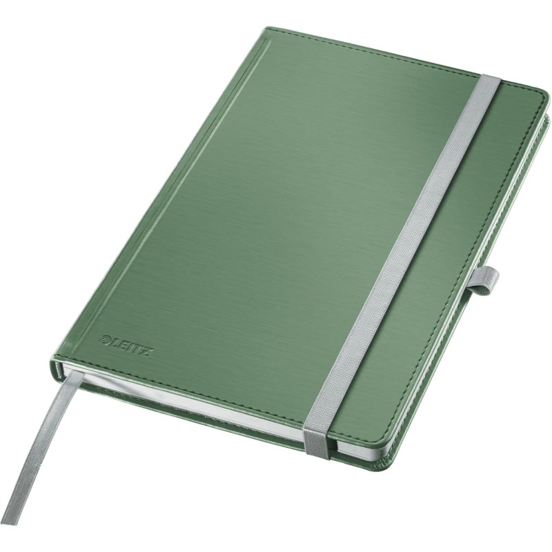 Notatnik w twardej oprawie Style A5 w kratkę seledynowy 44861053 LEITZ