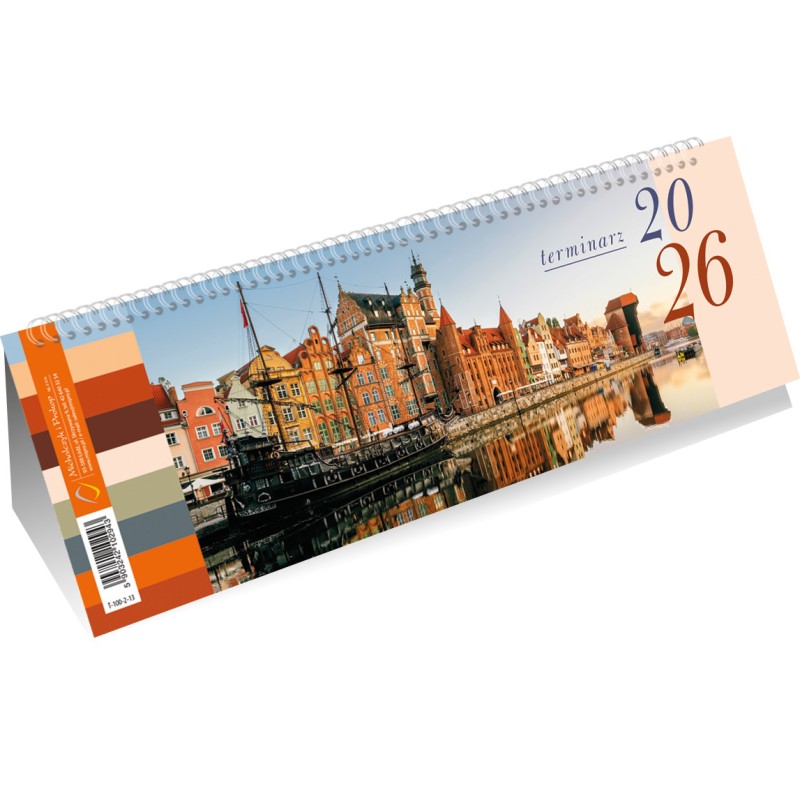 Kalendarz ze spiralką poziomy PORT T-100-2-13 Michalczyk i Prokop