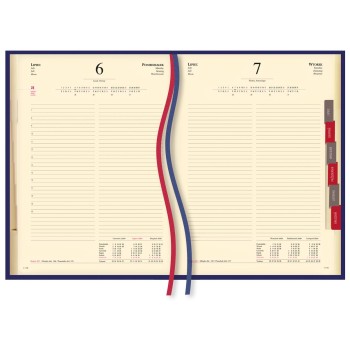 Terminarz A4 Stacjonarny - czarny T-229V-V Michalczyk i Prokop