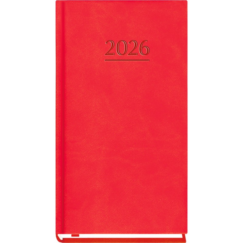 Terminarz Kieszonkowy - czerwony T-231V-C Michalczyk i Prokop