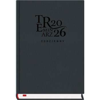 Terminarz A5 Codzienny - czarny T-255T-1V Michalczyk i Prokop