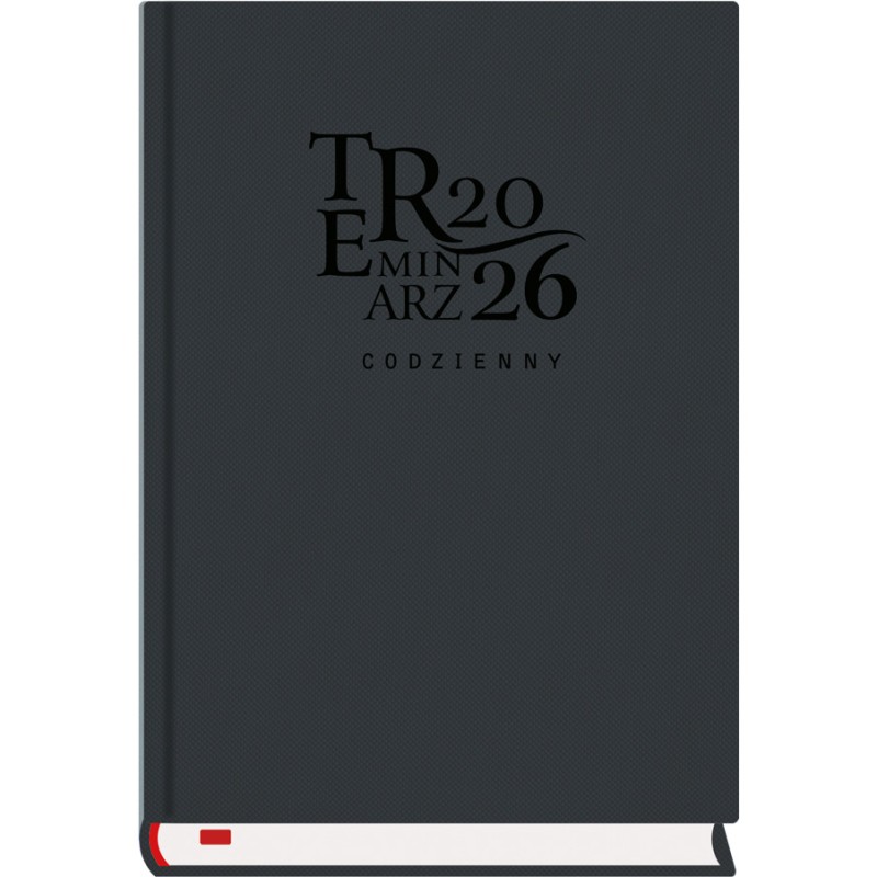 Terminarz A5 Codzienny - czarny T-255T-1V Michalczyk i Prokop