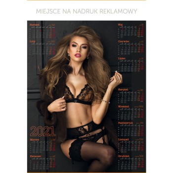 Kalendarz Plakatowy B1, P13 BEATA 67x98cm TELEGRAPH