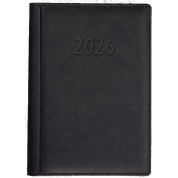 Terminarz A5 dzienny, okładka skóropodobna - tłoczone szycie K6 BESKIDY