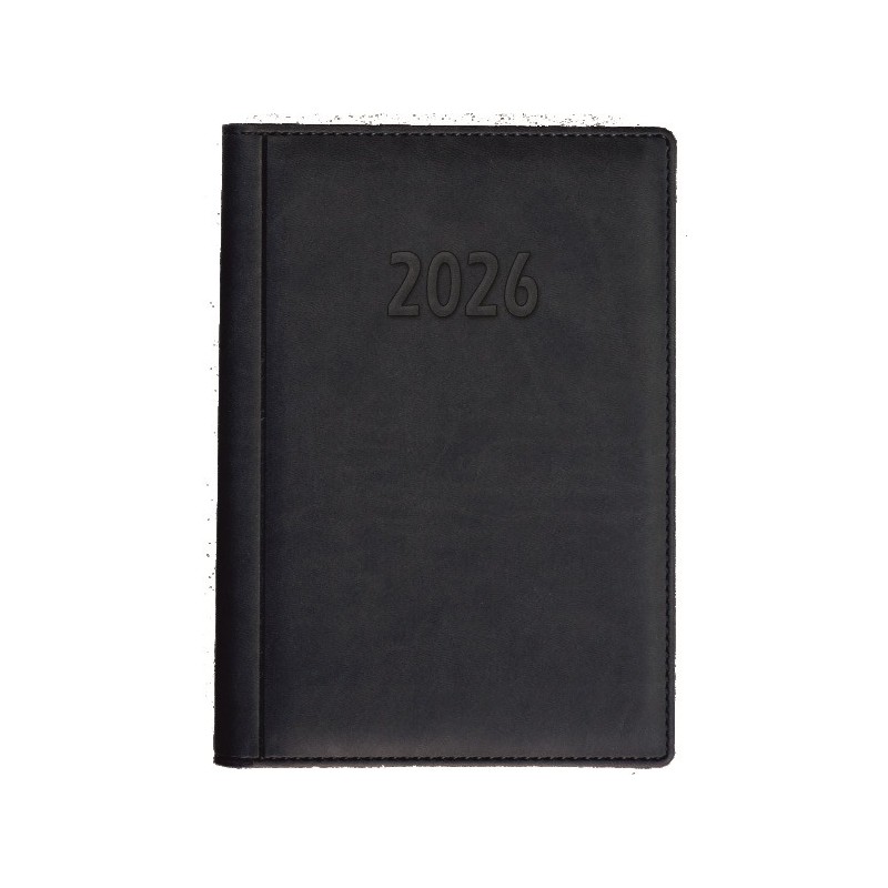 Terminarz A5 dzienny, okładka skóropodobna - tłoczone szycie K6 BESKIDY