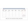 Kalendarz biurowy VOYAGER (H4b) - biały 268x97mm 2026 TELEGRAPH