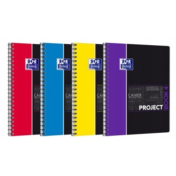 Kołozeszyt A4 80k kratka PROJECTBOOK mix kolor 400037432 OXFORD