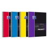Kołozeszyt A4 80k kratka PROJECTBOOK mix kolor 400037432 OXFORD