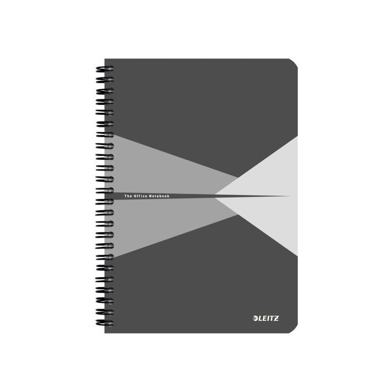 Kołonotatnik OFFICE A5 kratka szary 44580085 LEITZ