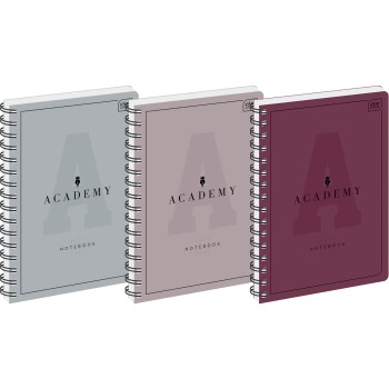 Kołozeszyt A4 100k kratka 90g ACADEMY