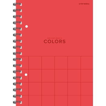 Kołozeszyt A5 80k kratka COLORS 400169232 TOP 2000