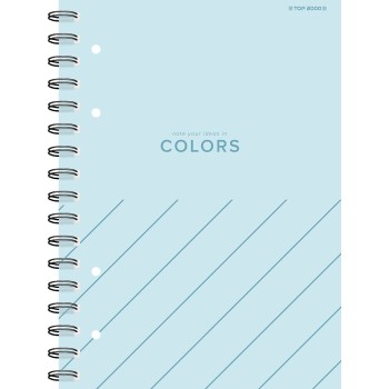 Kołozeszyt A4 80k kratka COLORS 400169233 TOP 2000