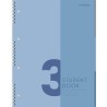 Kołozeszyt A5 100k kratka 3 przedmioty STUDENT BOOK 400179522 TOP 2000